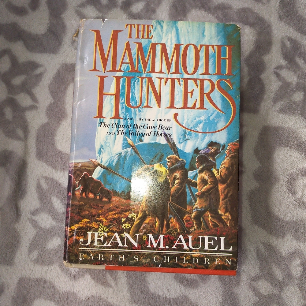 Earth's Children #3 The Mammoth Hunters  Jean M. Auel historical fiction fantasy